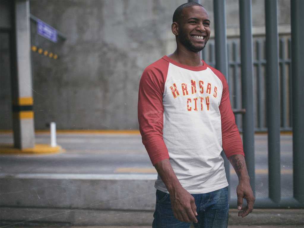 *KANSAS CITY 3/4 SLEEVE TEE