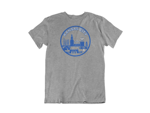 KC Skyline T-shirt - Blue