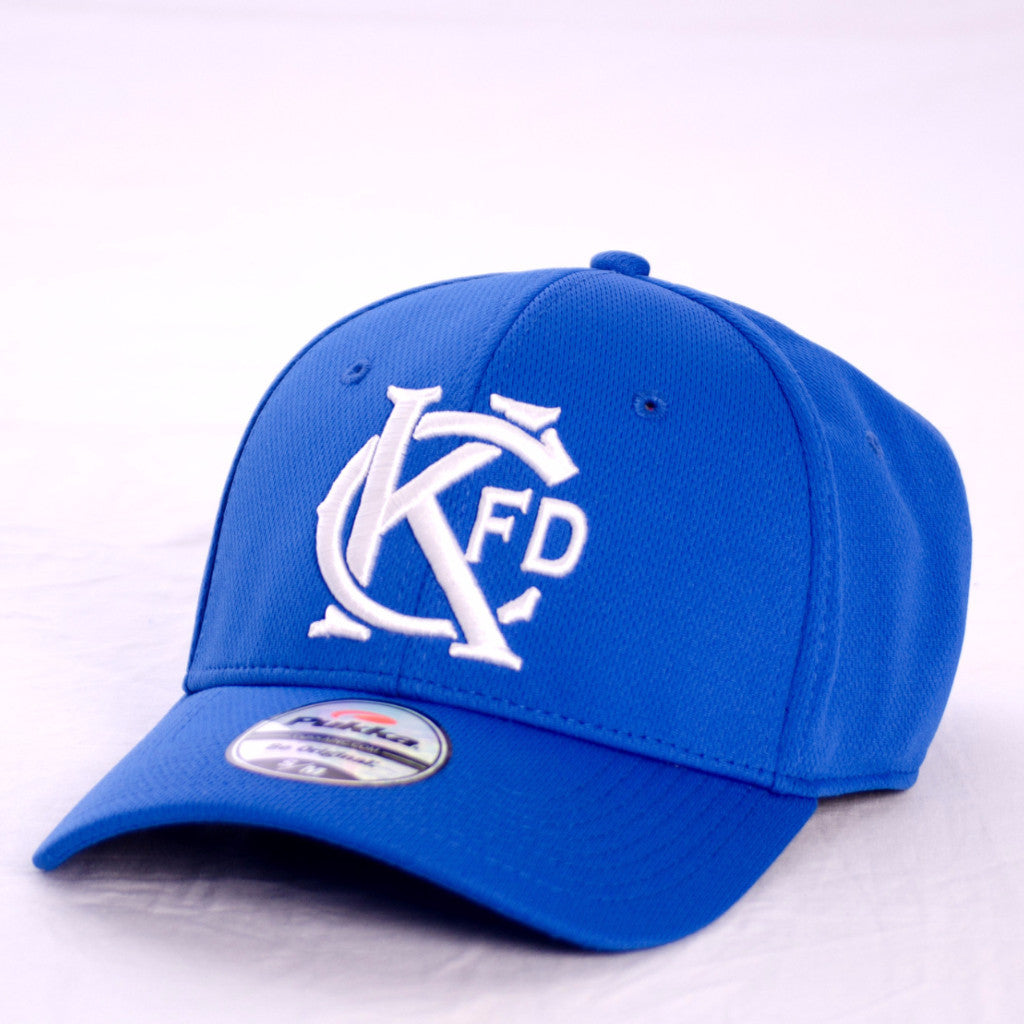 KCFD Blue and White KC Colors Hat
