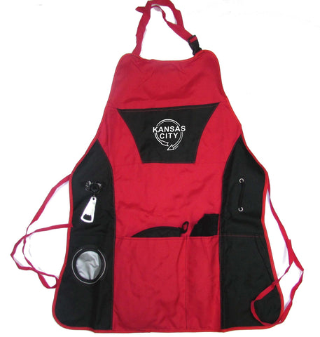 Kc Apron Kansas City Sign Griller BBQ Apron – Cumpy's Sports & Apparel