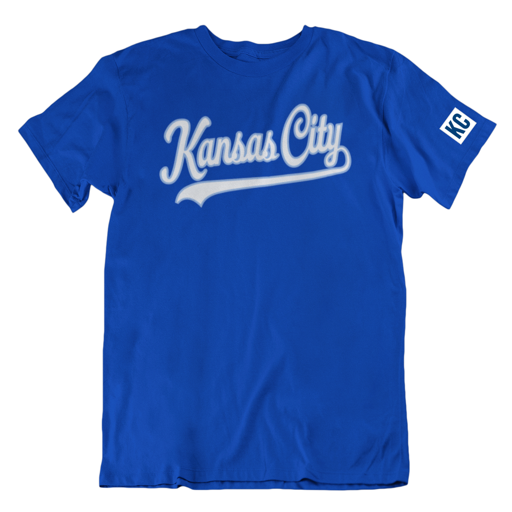 Kansas City Script - BLUE