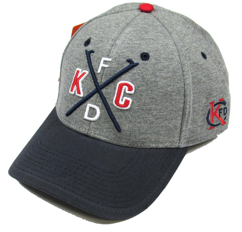 KCFD "X" Hat - Grey/Navy